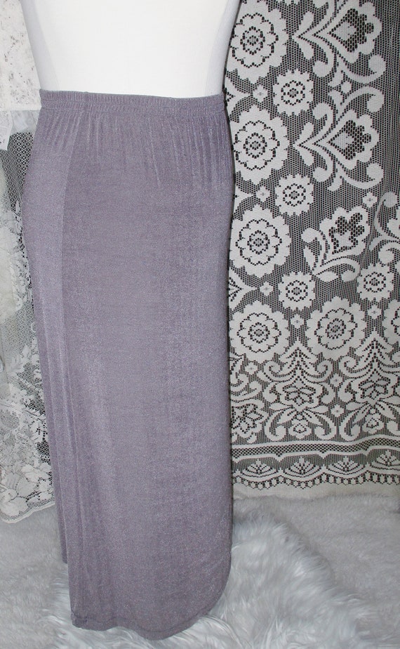 1X 90s Muted Greyish Purple Skirt by Bentley Plus… - image 5