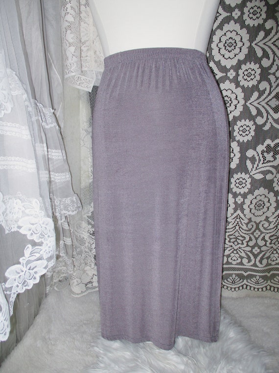 1X 90s Muted Greyish Purple Skirt by Bentley Plus… - image 4