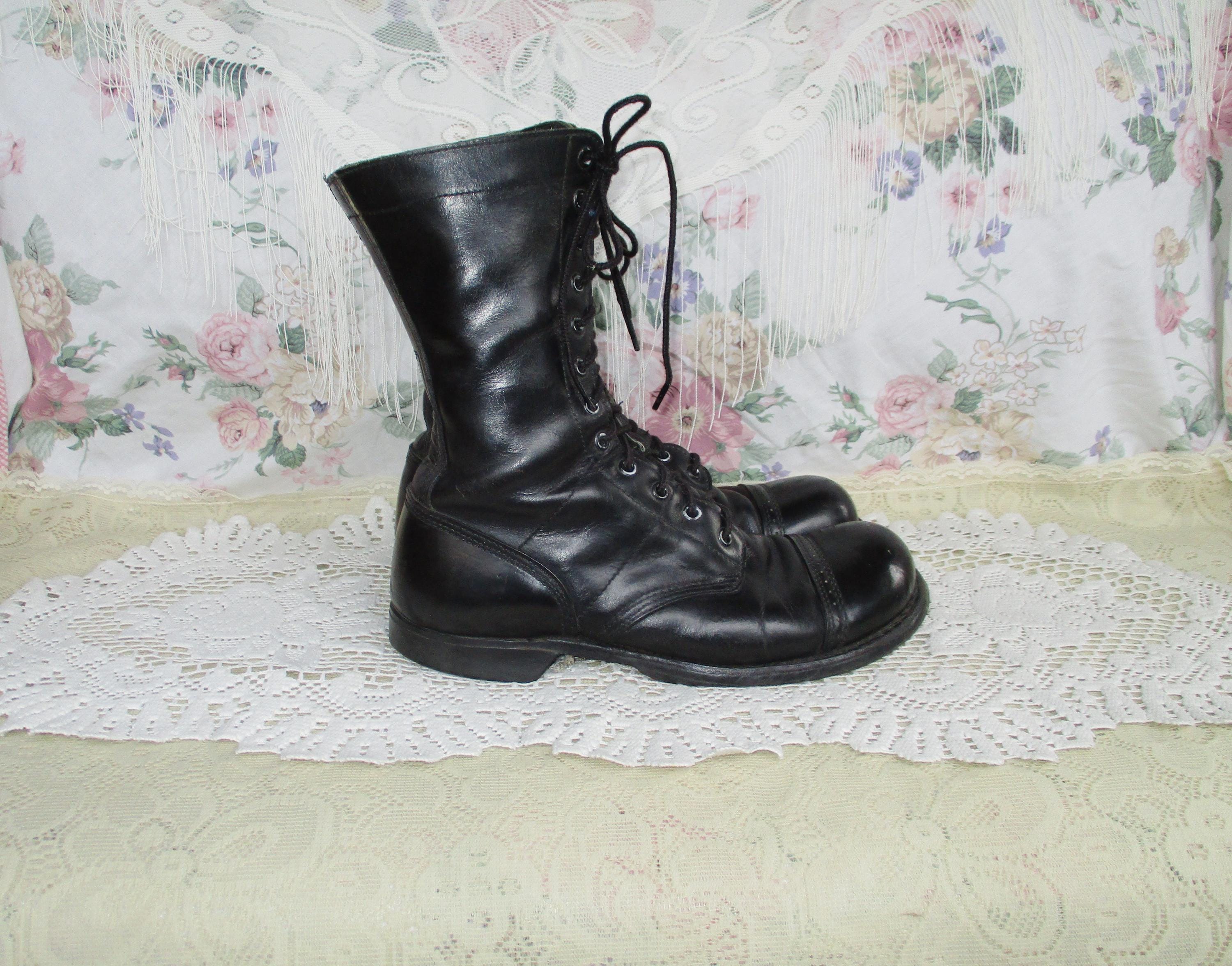 Corcoran Quality Boots Jump Jungle Black Leather Lace up Corcoran Quality Boots Jump Jungle Black Leather Lace up