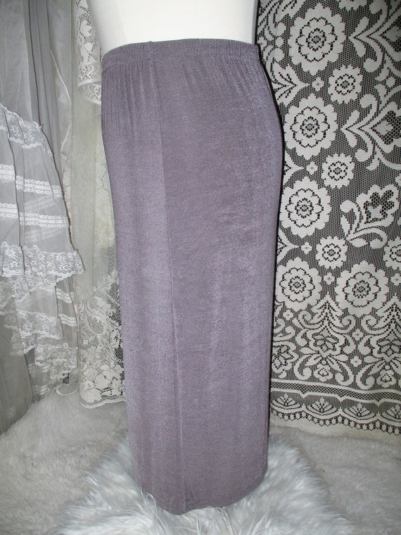 1X 90s Muted Greyish Purple Skirt by Bentley Plus… - image 2