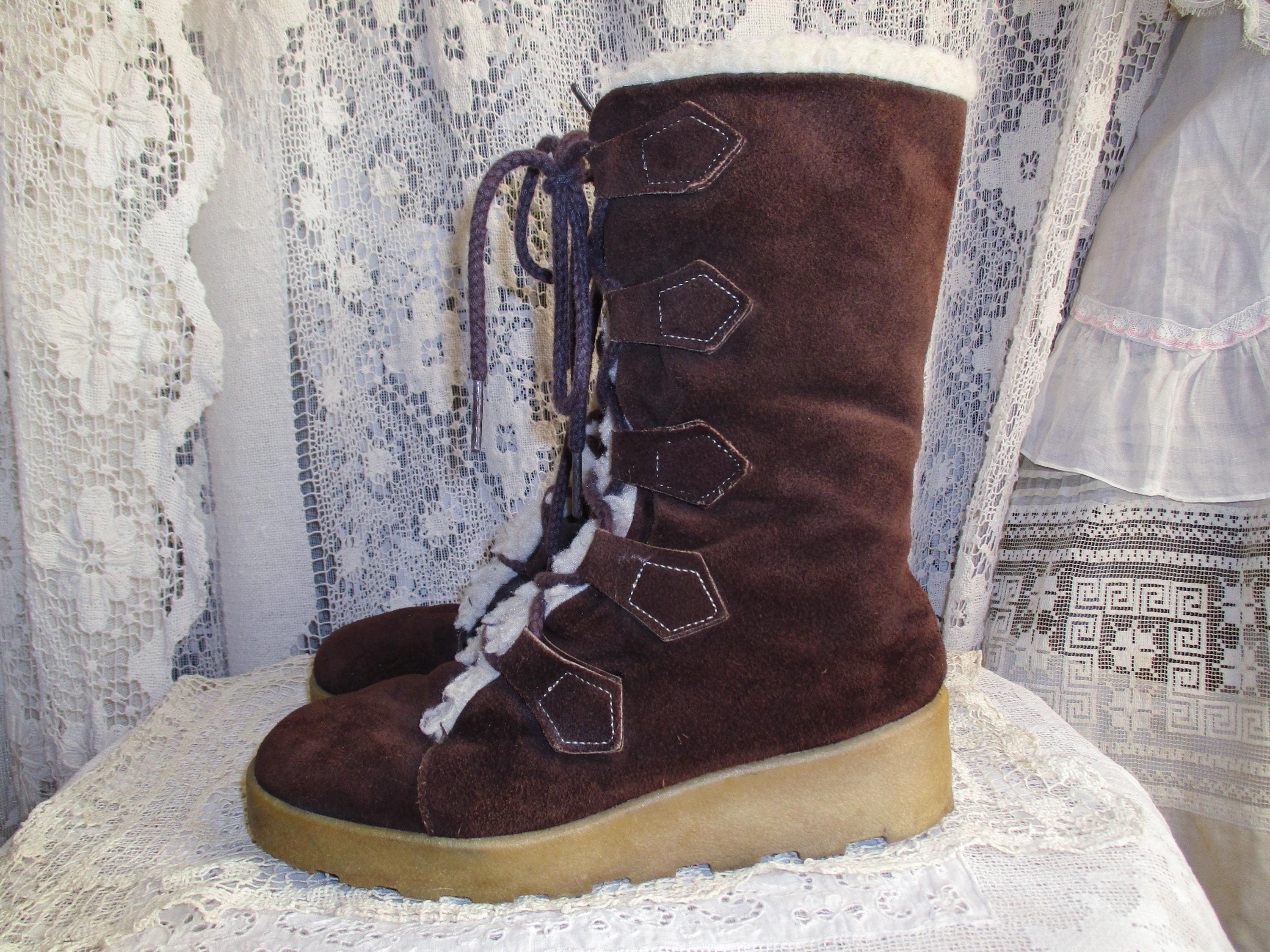 Vintage 80s Scorpion Snowmobile Boots Black Leather Red Stripe Grunge Distressed 80s Ski Boots - Etsy main image 4
