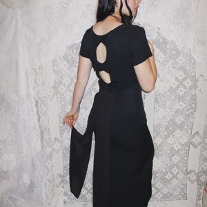 Black Dress Short in the Front Long in the Back - Etsy