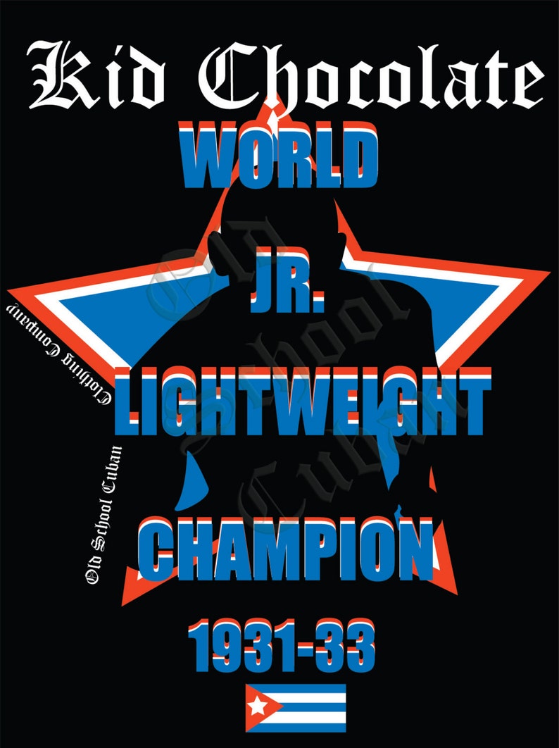 1930's Cuba Boxer Kid Chocolate Boxing Champion Old School Etsy