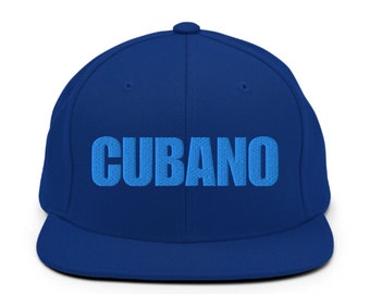 Cubano Cuban American Cuba Baseball Cap