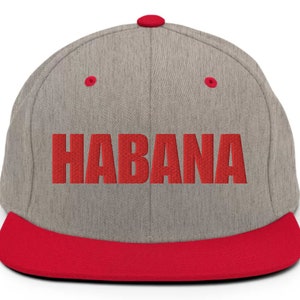 Habana Old Cuban Beisbol Team Baseball Cap