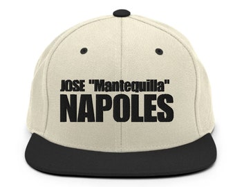 Cuban Boxer Jose Mantequilla Napoles Baseball Cap World Welterweight Boxing Champion Made In The USA