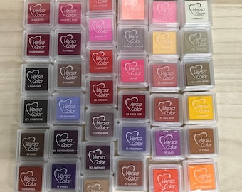 Versacolor Gold Small Pigment Ink Pad, Stamp Pad, Stamp Ink, Ink For Stamp,  Inkpad For Rubber Stamp, Colour Ink Pad, Scrapbooking