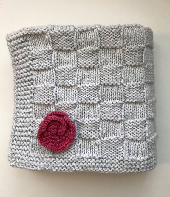 waffle weave receiving blanket