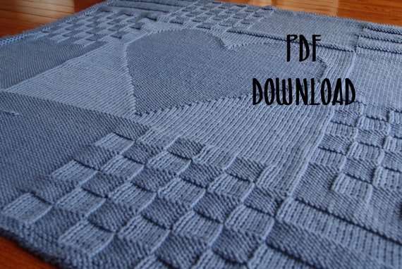 Patchwork baby blanket knitting pattern hotsell