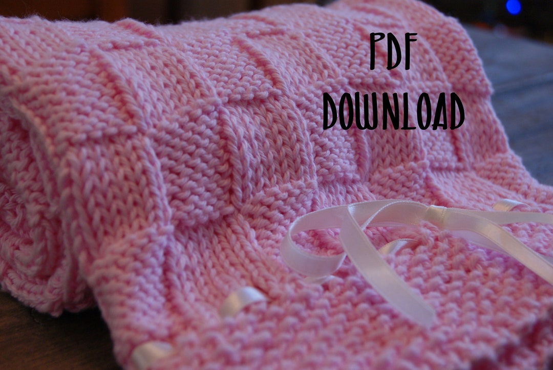 Basket Weave Baby Blanket Free Pattern Knit At Jennifer Hubbard Blog