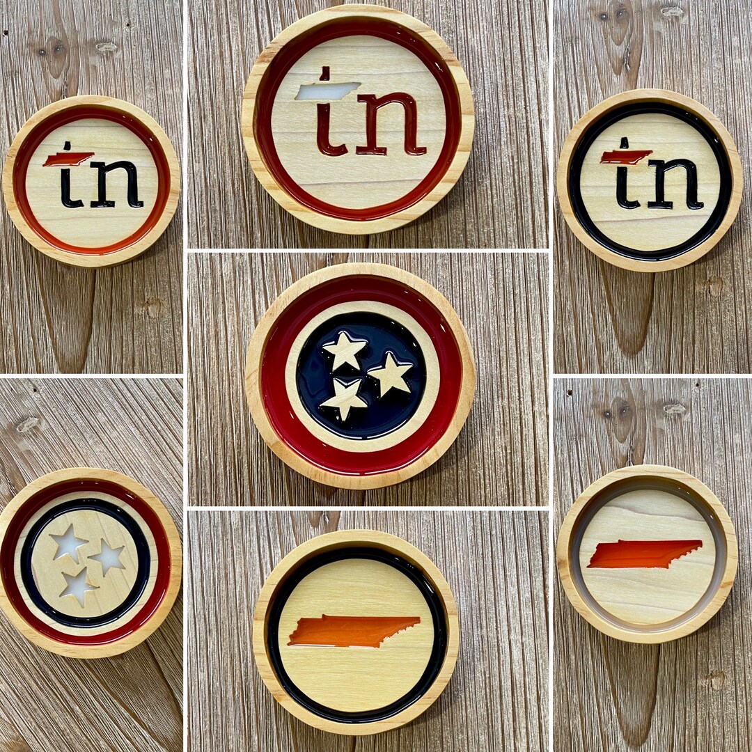 Tennessee Wood United States USA Home Drinkware Barware Knoxville