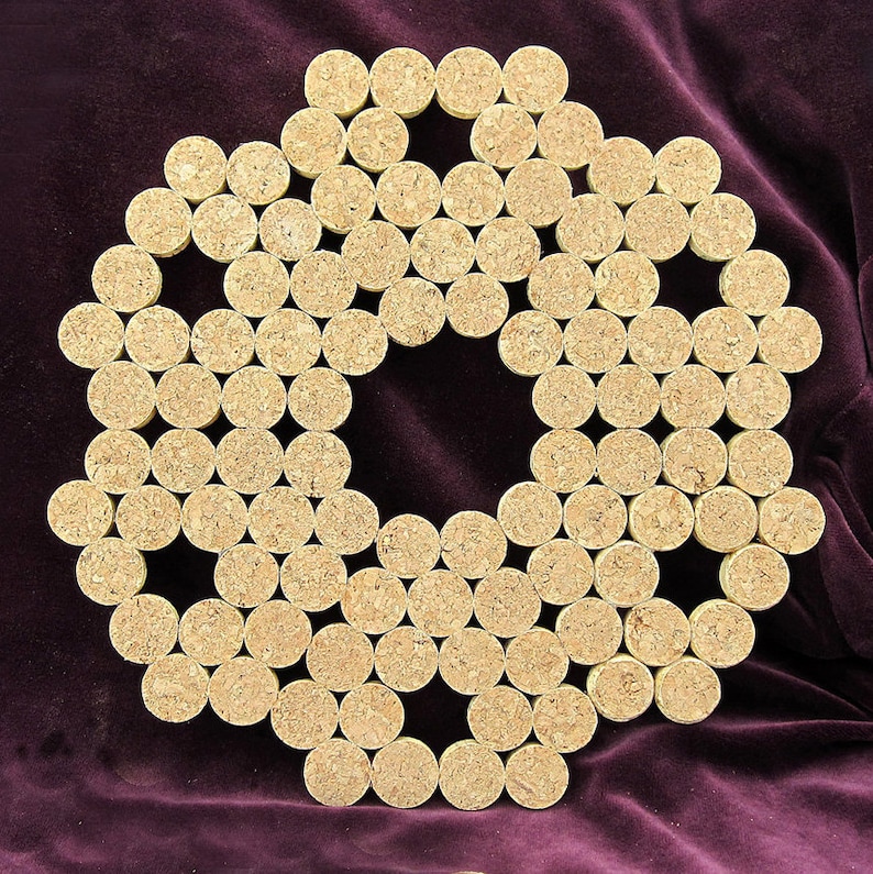 Wine Cork Trivet 10.25 diameter