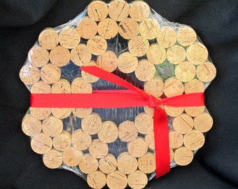 Wine Cork Trivet - 8.25 inch diameter