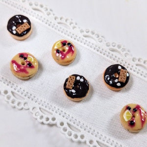 Assorted Donut Charms