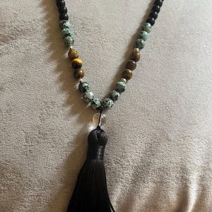 108 Bead Meditation Necklace, Jap Mala