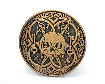 DND ROGUE PIN, Pin de esmalte de personaje de mazmorras y dragones D20 rpg