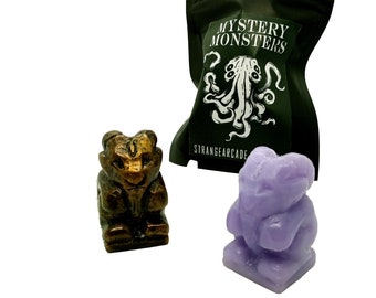 black goat mystery monster, resin toy