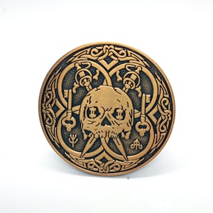 DND ROGUE PIN, Dungeons and dragons charachter enamel pin D20 rpg