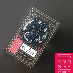 PIN AZATHOTH, alfinete de esmalte macio lovecraftiano, alfinete de esmalte de terror