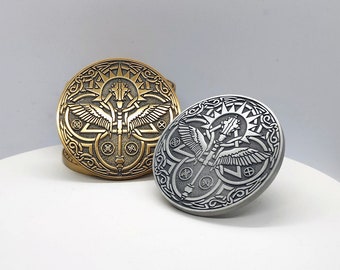 DND CLERIC COIN, grote Dungeons and Dragons-karaktermunt D20 rpg
