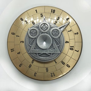 Magi 7 in 1 spinning dice coin - rpg dice spinner