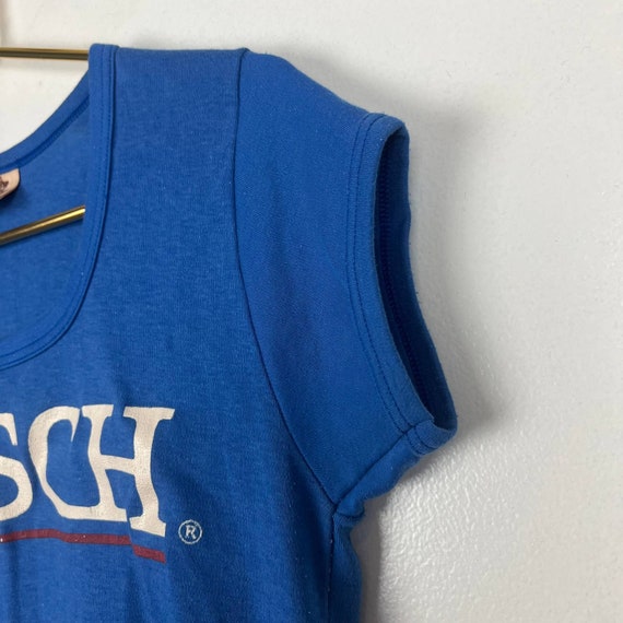 Vintage 80s Busch Gardens Womens Blue T-Shirt The… - image 5