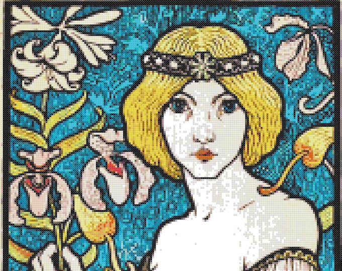 1894 Vintage Salon Poster