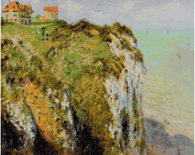 Monet, Claude - Cliff's at Dieppe