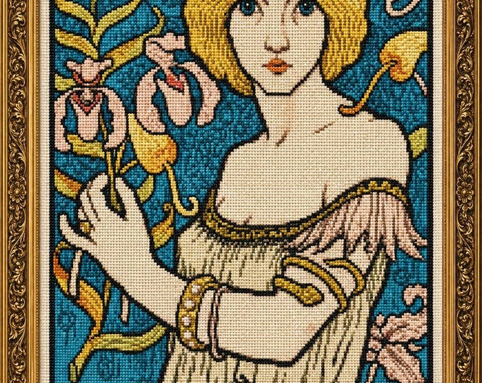 1894 Vintage Salon Poster