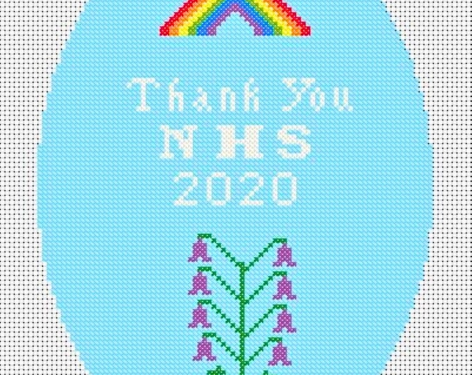 PDF Cross Stitch Charts: - Thank You NHS