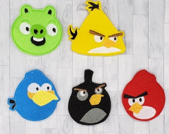 angry birds finger puppets