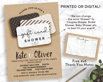 Gift Card Shower Invitation 10