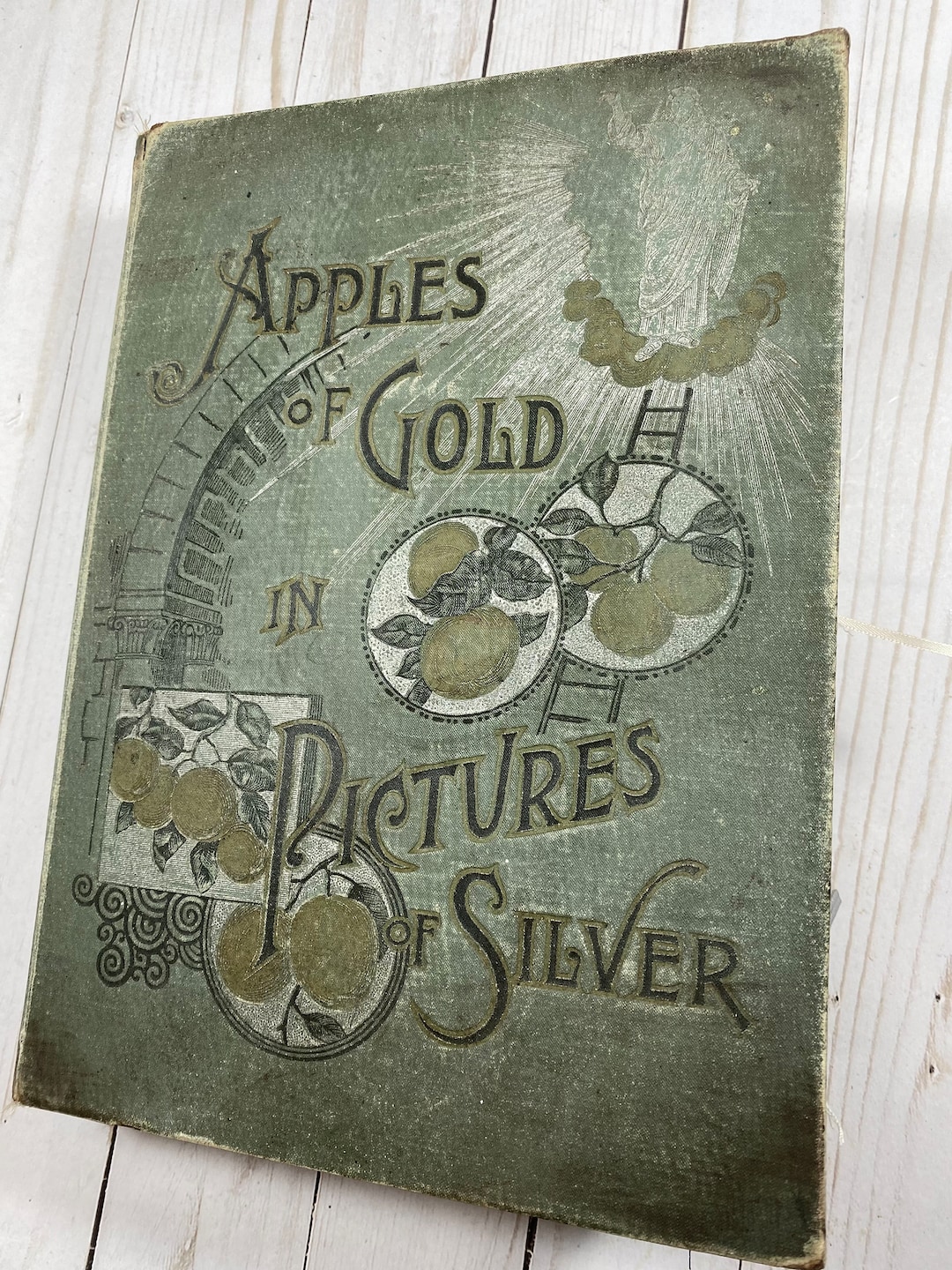 Apples of Gold in Pictures of Silver Book Journal Scrapbook