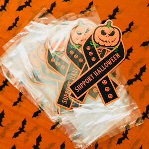Support Halloween Ribbon Magnet bild 2