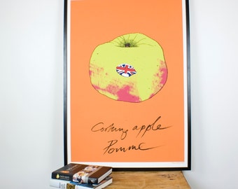 High Quality Bramley Apple kitchen wall print - Giclee print