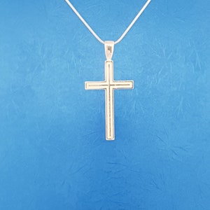 Heavy weight sterling silver cross