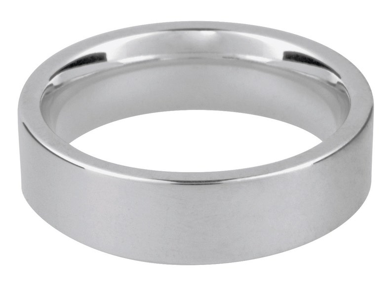 Comfort Fit Wedding Ring Silver Wedding Ring Recycled Ring Plain Silver Band Wedding Band Plain Wedding Ring 4mm Wedding Ring