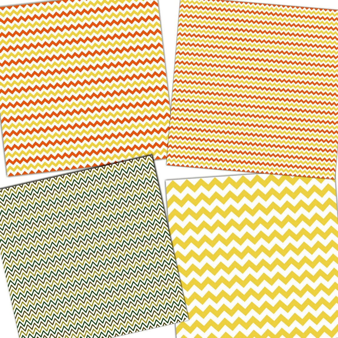 Chevron Digital Paper Chevron Scrapbook Paper Chevron - Etsy