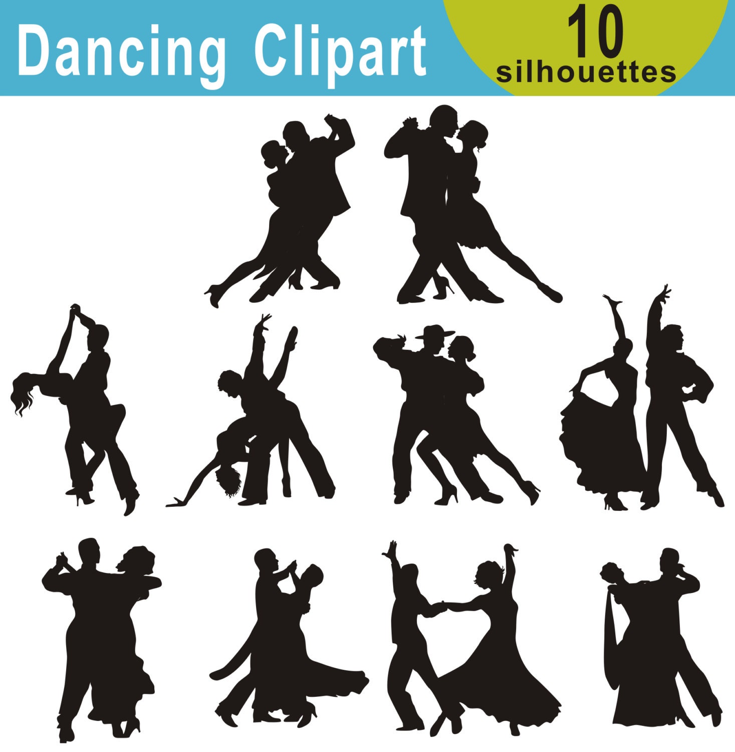 latin dance clip art