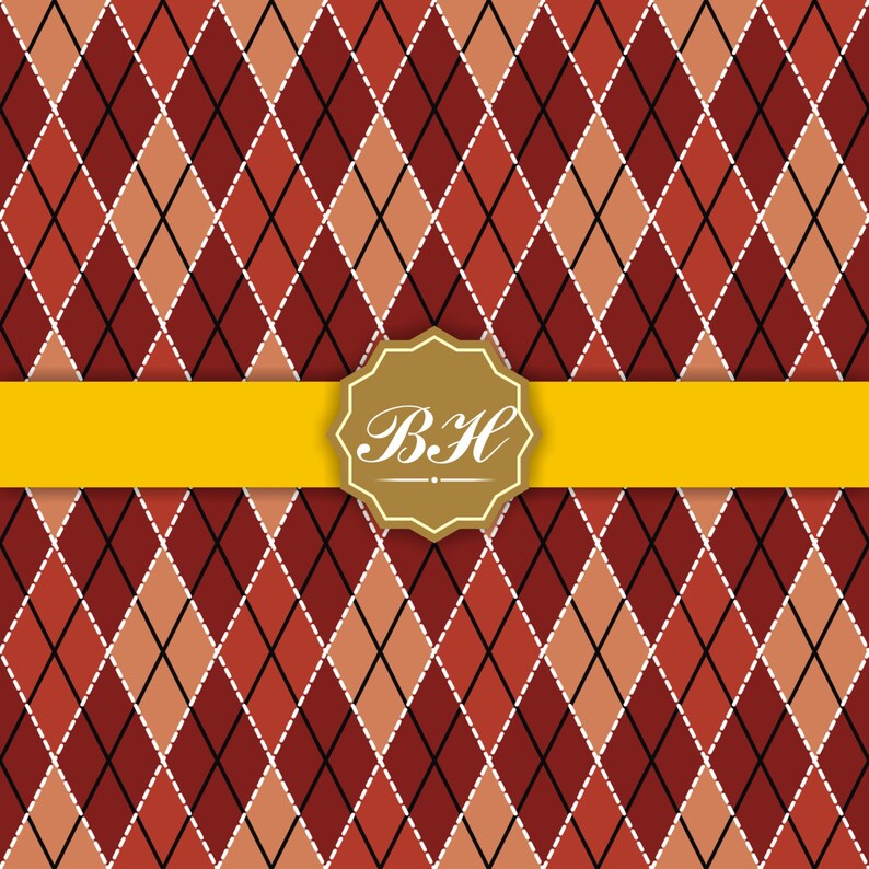 Rot karierte digitales Papier Gingham Muster rot karierten | Etsy