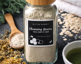 Ziarna oczyszczające - naturalny płyn do mycia twarzy