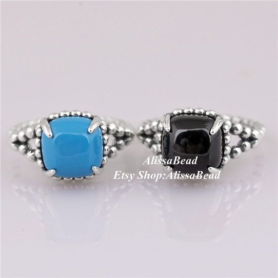 Pandora Ring Vibrant Spirit Black Crystal Sterling Silver 2025