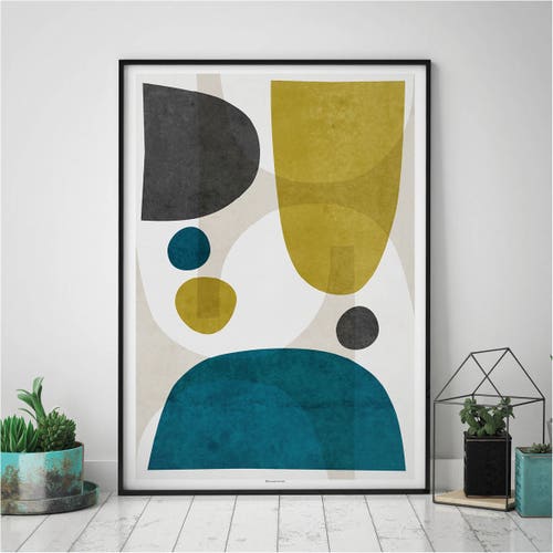 Abstract Wall Art Print Living Room Print Modern Wall Art Etsy