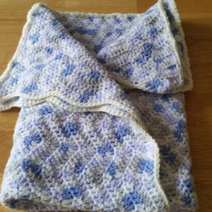 Crochet Baby Blanket Set, Baby Blanket, Gift Idea&#39;s, Baby Shower, Multi Color Baby Blanket, House Warming,  Ready to ship.