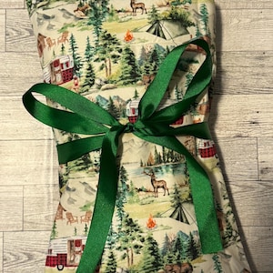 電子レンジ対応の大型コーンヒーターパッド（約10x15）RVとキャンピングカー。キャンプ旅行