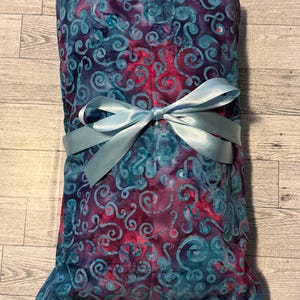 Corn Heating Pad Microwave Corn Bag Back Heating Pad Heat Pack Heat Cooling Warm Bag, Birthday Gift, Weighted Lap Pad Batik Swirls