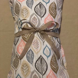 Large Microwavable Corn Heating Pad (~10x15) pastel leaves