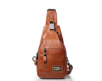 Cross-body Bag, Travel bag, Leather Carry on Bag, Student Bag, 2 colours FREE Shipping Australia & United States