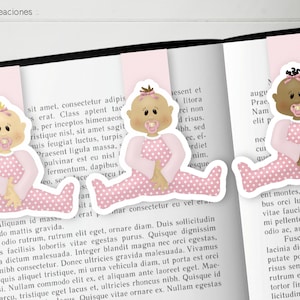BABY MAGNETIC BOOKMARK, marque-page magnétique, accessoires de livre, cadeau idéal pour les nouvelles mamans et les amoureux des livres et baby shower
