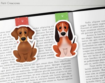 SEGNALIBRO MAGNETICO CANE, grazioso accessorio per libri, regalo ideale per gli amanti dei libri e dei cani!